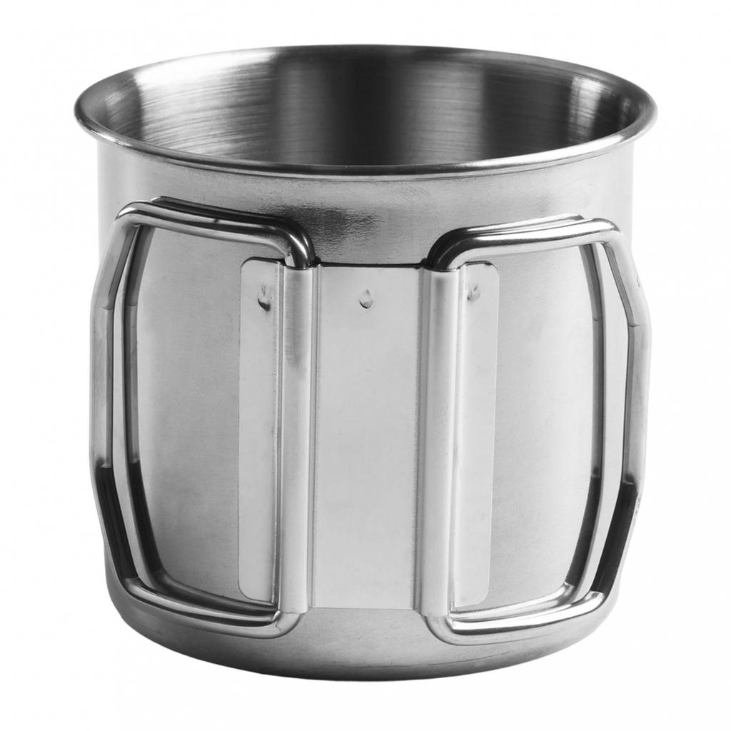 Handle Water Cup Picnic Mug Silver 260/350/600/660ML
