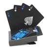 Black Plastic Playing Cards for Card Magic and Stylish, Simple, Games, Tricks, Parties.