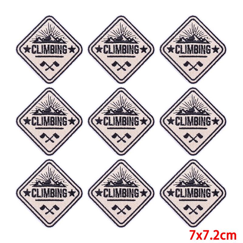 10 шт./лот, оптовая продажа, вышивка, железные нашивки для одежды, нашивки для одежды, куртки, декор, аппликация, принадлежности для шитья