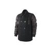 Color Block Double Breasted Jacket Men Jackets Black 507703-010