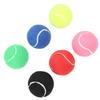 Резиновые теннисные мячи Soft Touch для детей, водонепроницаемый внешний слой, фитнес-теннисные мячи, упругие тренировочные теннисные мячи, упаковка из 6 резиновых изделий