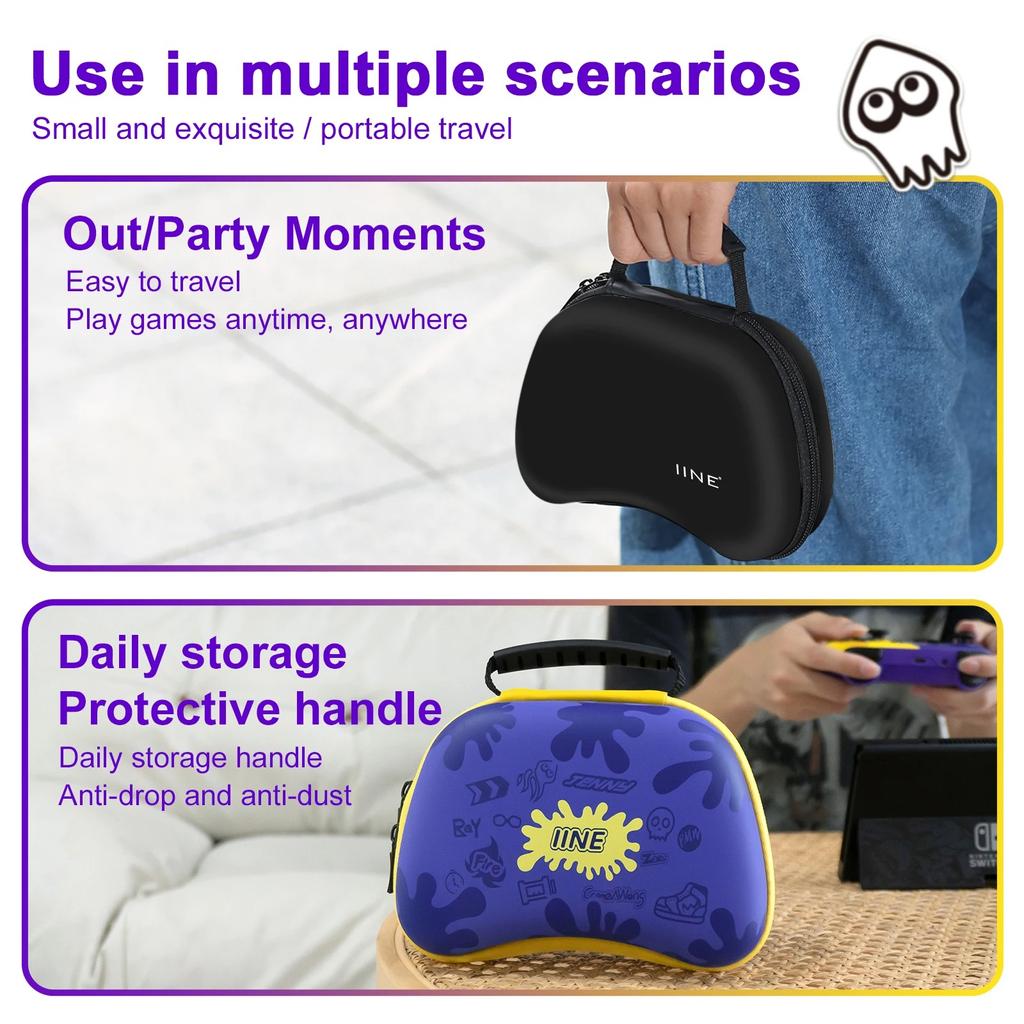 Сумка для хранения контроллера Совместимый Pro контроллер для Xbox/PS4/PS5/Switch Pro