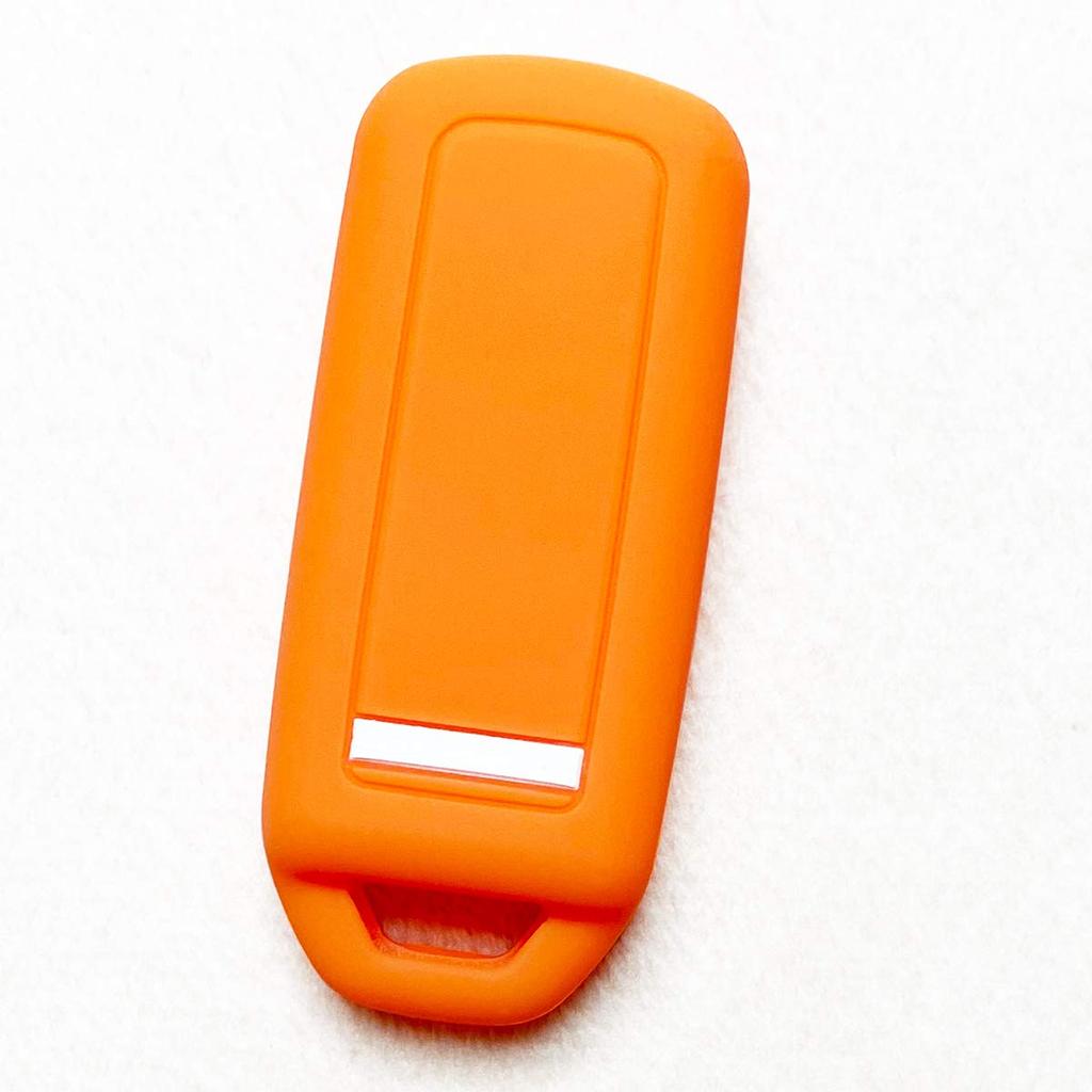 IKT Silicone Cover for Smart Key 2 Buttons Orange/N-WGN/N-VAN/N-ONE/N-BOX/N-BOX Custom/N-Wagon/N-One/N-Box Custom/N Box Custom/N Box