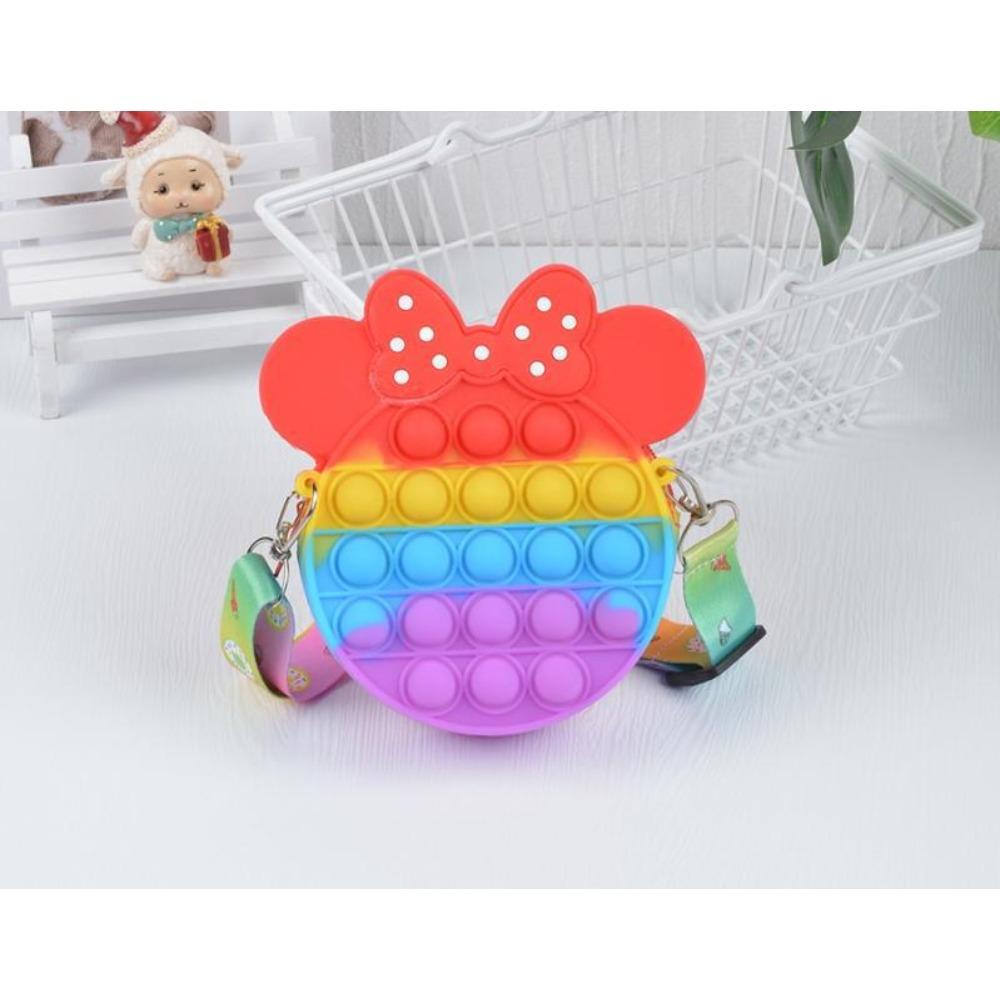 Детский милый кошелек с нулевым прессом, музыкальный рюкзак, детская игрушка-головоломка для снятия стресса, сумка