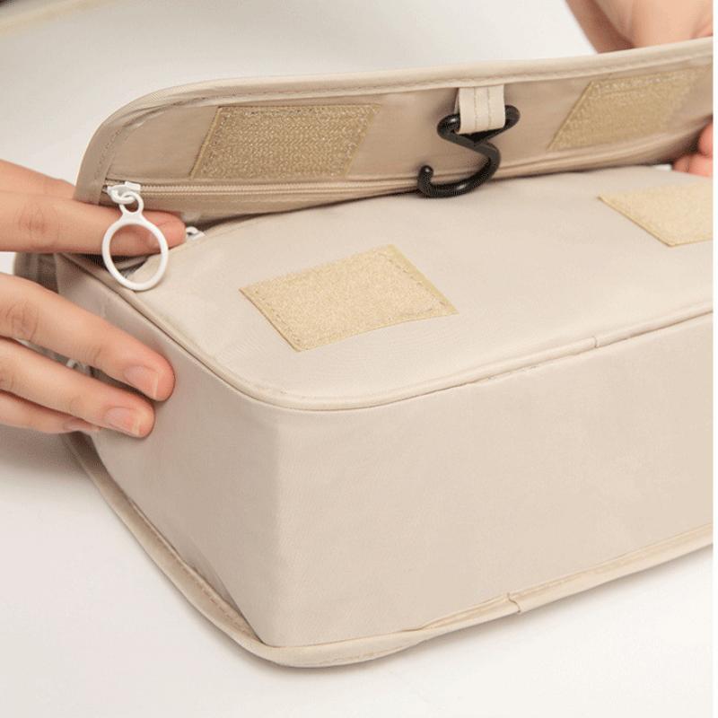 Водонепроницаемая многофункциональная женская косметичка из полиэстера, органайзер для хранения туалетных принадлежностей, дорожная сумка, подвесная сумка для мытья в ванной комнате