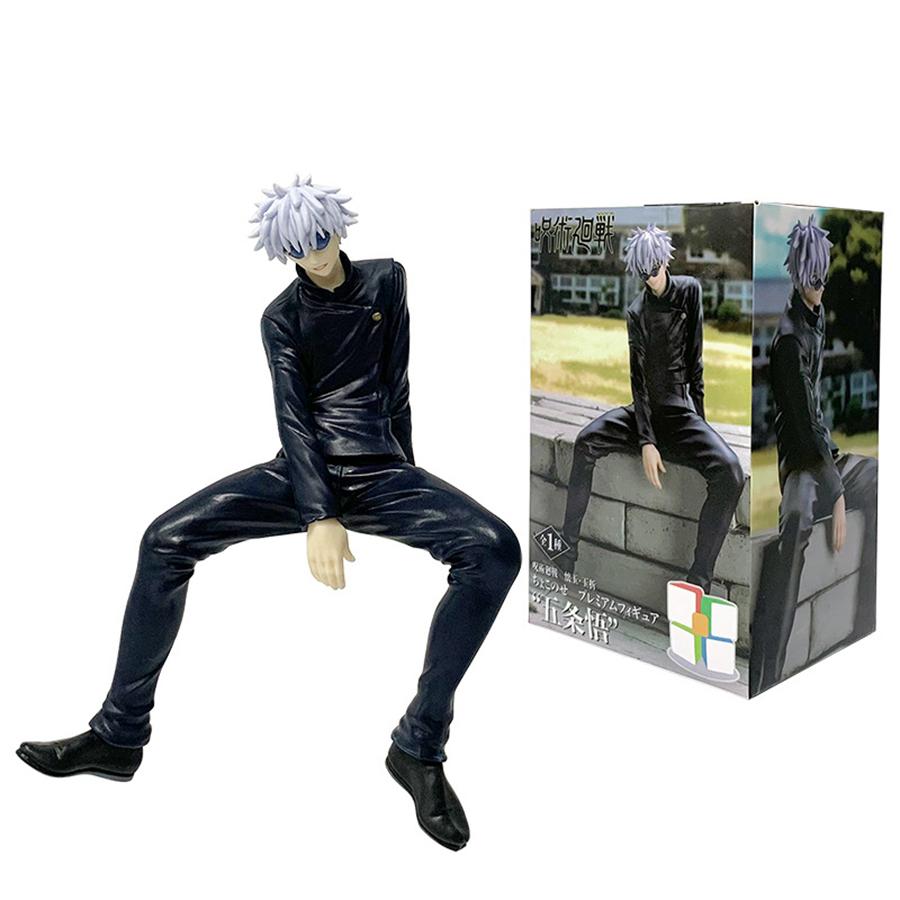 13,5 см Аниме Фигурка Jujutsu Kaisen Стопор для лапши Сатору Годжо Фигурка действия Гэто Сугуру Фигурка ПВХ Модель Коллекция для взрослых Игрушки