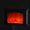 Nordic LED Fireplace Flame Lamp - Creative Home Decor & Christmas Ornament