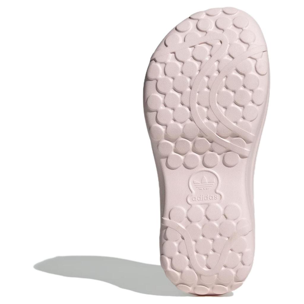 adidas Оригинальные ADIFOM STAN MULE Износостойкие Нескользящие Закрытый Носок Тапочки Женские Розовые KJ0980