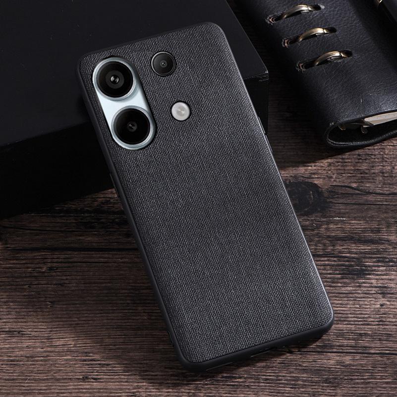 Для POCO M6 Pro 4G X6 Pro F5 Pro F5 X5 Pro M5 M4 X4 GT M4 Pro F3 M3 Pro X3 NFC тканевый чехол с жестким чехлом из мягкого ТПУ Fundas