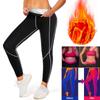 Women Sauna Leggings Sweat Pants Weight Loss Workout Leggings Shapewear Waist Trainer Body Shaper Running Exercise Slimming Compression Pants
