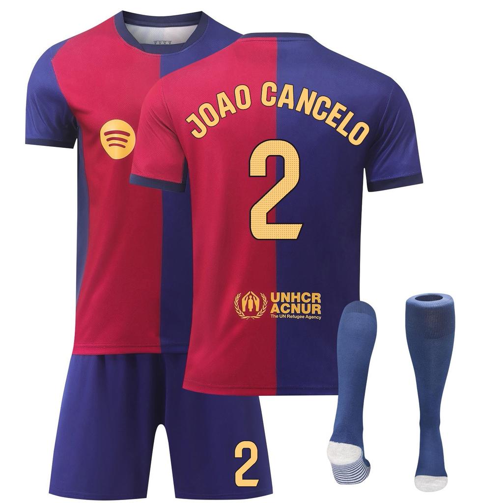 2425Barcelona Jerseys Комплект спортивной формы для футбольного тренировочного костюма