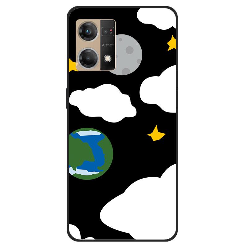Чехол для Oppo Reno7 4G CPH2363 Ударопрочный Мягкий силикон ТПУ Задняя крышка Для Oppo F21 Pro F21Pro Чехлы для телефонов для Reno 7 4G Милый