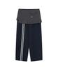MISEKI SEOUL Track Pleats Skirt Pants Set Navy