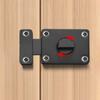 Creative Aluminum Alloy Door Latch Anti-theft Hardware Security Bolt Latch Durable Door Hasps Lock Door