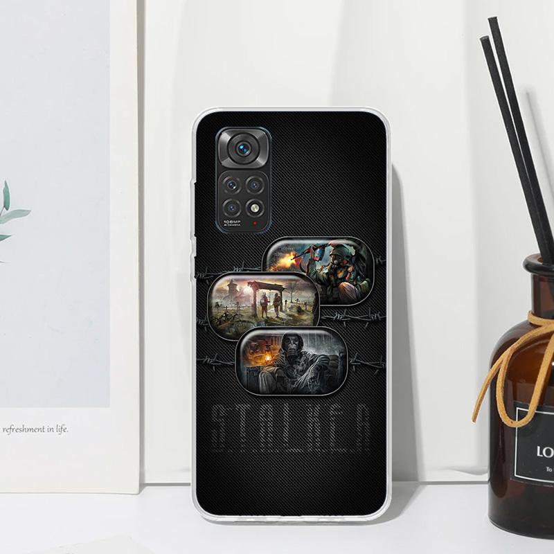 Игровой чехол S-Stalker для Xiaomi Redmi Note 15 13 14S 14 Pro Plus 12S 11S 10S 12 11E 10 11T Художественный Fundas Задняя крышка Redmi Note