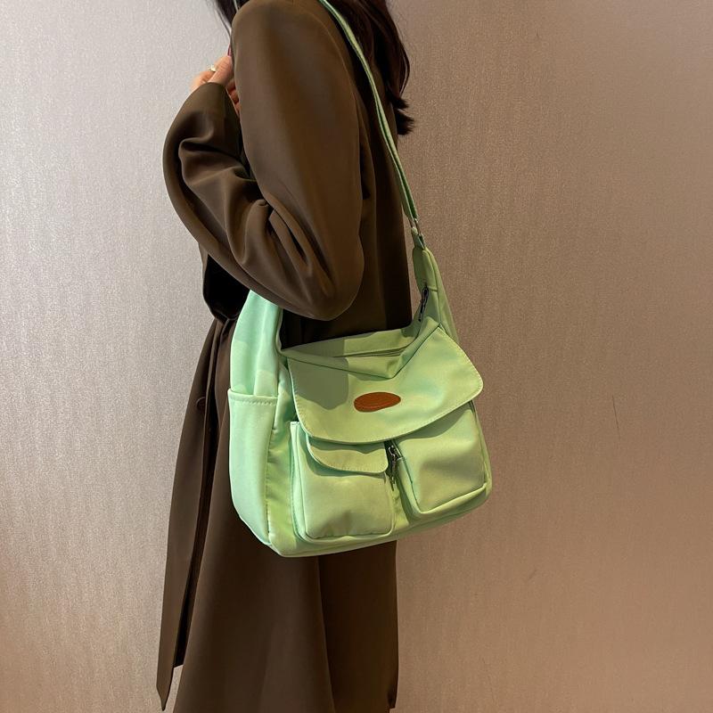 Корейская ins студенческая сумка-портфель винтажная сумка-мессенджер японская Харадзюку девушка софт-девочка плечевая холщовая сумка простая