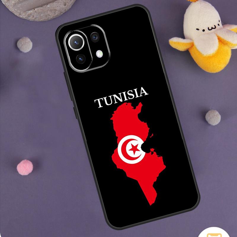 Tunisia Flag Map Case For Xiaomi 15T Pro 13T 14T 14 15 Ultra 17 Pro Max POCO F8 Pro F5 F6 F7 X5 X6 X7 Cover