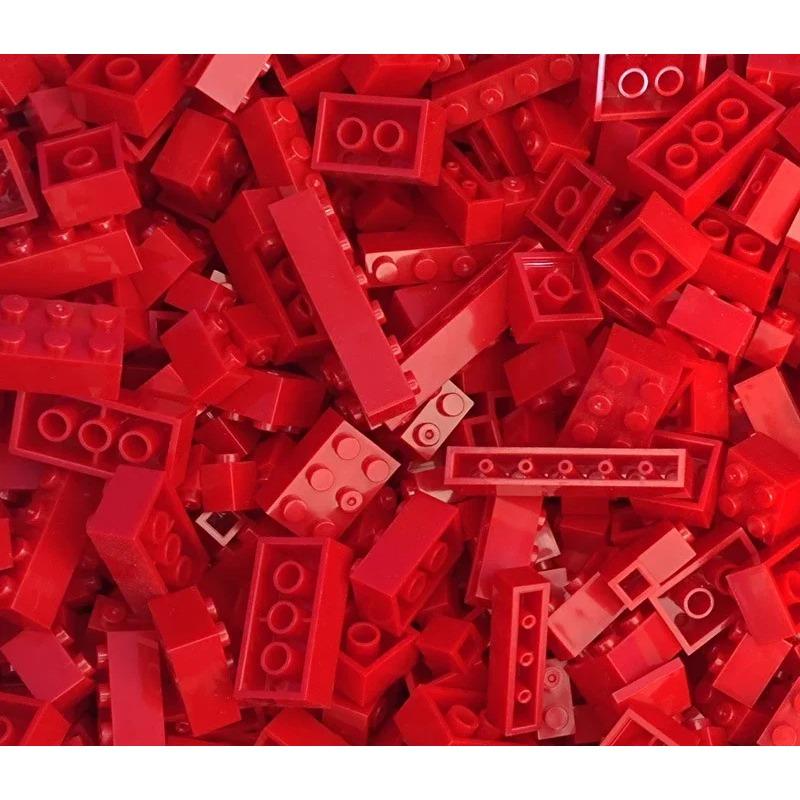 120 шт. Строительные блоки, оптовые партии, упаковка, отсортированные по цвету, кирпичи, блоки, пластины, игрушки, мелкие частицы, оптом, совместимые с Legoeds, набор для самостоятельной сборки