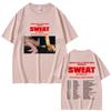 Charli Xcx Crash Sweat 2024 Тур Футболки Мужская Женская Одежда Винтажная Футболка Оверсайз Хлопок Повседневные Футболки Мода Уличная Одежда