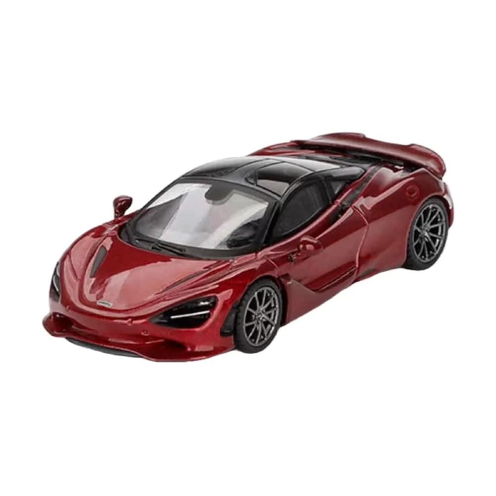 MINI GT Scale McLaren 750S Amaranth Red Finished Product 1/64 (left-hand Drive)