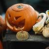 6Pcs Lifelike Sparkling Glitter Pumpkins Halloween Party Decor Fake Fall Harvest Ornament Mini Table Centerpiece Mantel Display