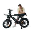 ATLASTREK V8 MAX Full Suspension Electric Bike with 48V 15AH Battery,Shimano 7-Speed