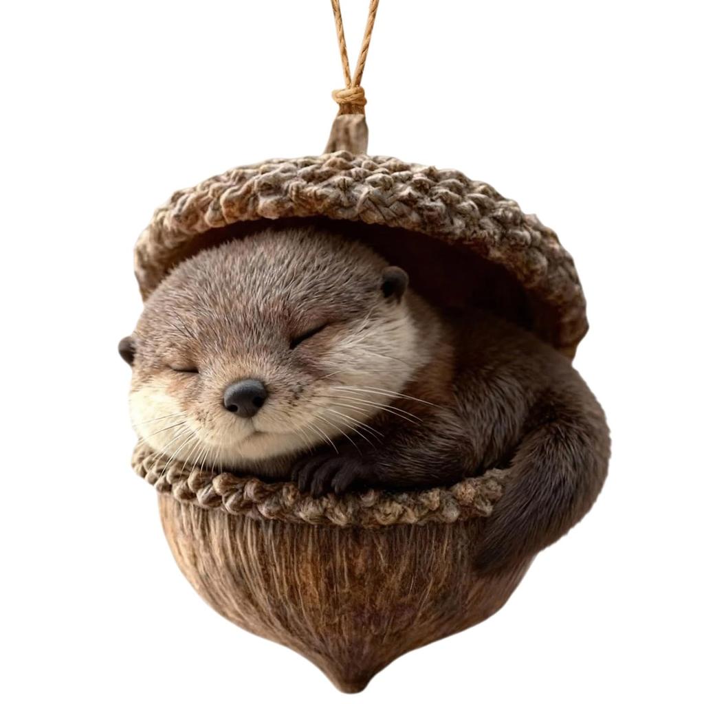 Лесные елочные украшения, Рождественские украшения, Милые елочные украшения в виде ленивца, Подарок для влюбленных.(2D)
