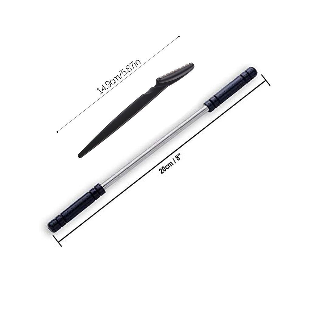 Facial Hair Remover Spring,Threading Hair Removal Removes Hair ,Epilator Stick and Eyebrow Shaping Razor,Cleaning Epilator Stick Beauty Tool