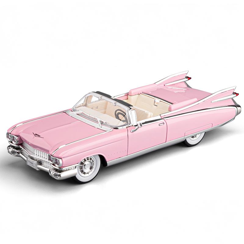 1:24 Cadillac Eldorado Biarritz 1959 Series 62 Classic Car Alloy Diecast Model Collect Hobby Model Ornaments Gift For Childrens