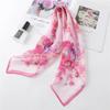 Printed 65cm Square Scarf for Women's Spring, Summer Autumn Decoration Soft Neck Protection Scarf Versatile Chiffon Thin Scarf Scarf