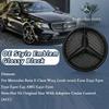 New For Mercedes Benz For Mercedes Benz E-Class W213 16-20 E250 E300 E350Glossy Black Illuminated Star Badge Logo Front Grille L