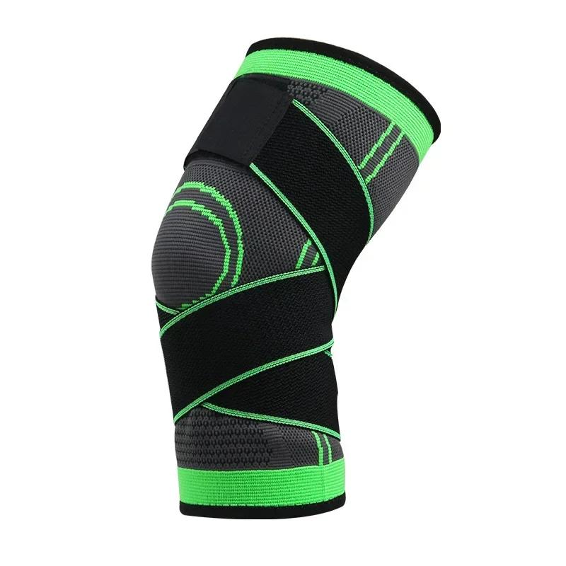 Knee Protector Sports Breathable Knee Pad Fitness Men Women Basketball Knee Brace Gym Compression Straps Hiking Sleeve Amagi