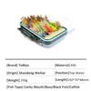 ToMyo 64Pcs/Set Fishing Fly Set Combo With Box Dry Fishing Tackle