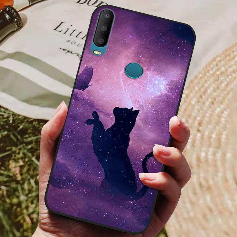 Чехол Для Alcatel 1S 2020 5028Y 5028D Чехол Fundas 1V 2020 Мягкий Силикон Задняя Крышка Телефона Coque Для Alcatel 3L 2020 Чехол Бампер Черный