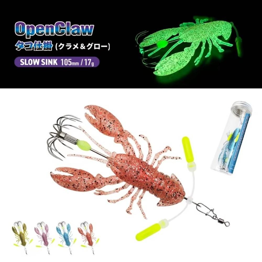 Realistic Crawfish Shape Fishing Lure Artificial Design Crayfish Lure Jig Lure Sea Fishing