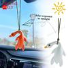 Small Cute Car Color Changing Roasted Duck Funny UV Color Change Duck Creative Car Interior Ornament Friend Gift
