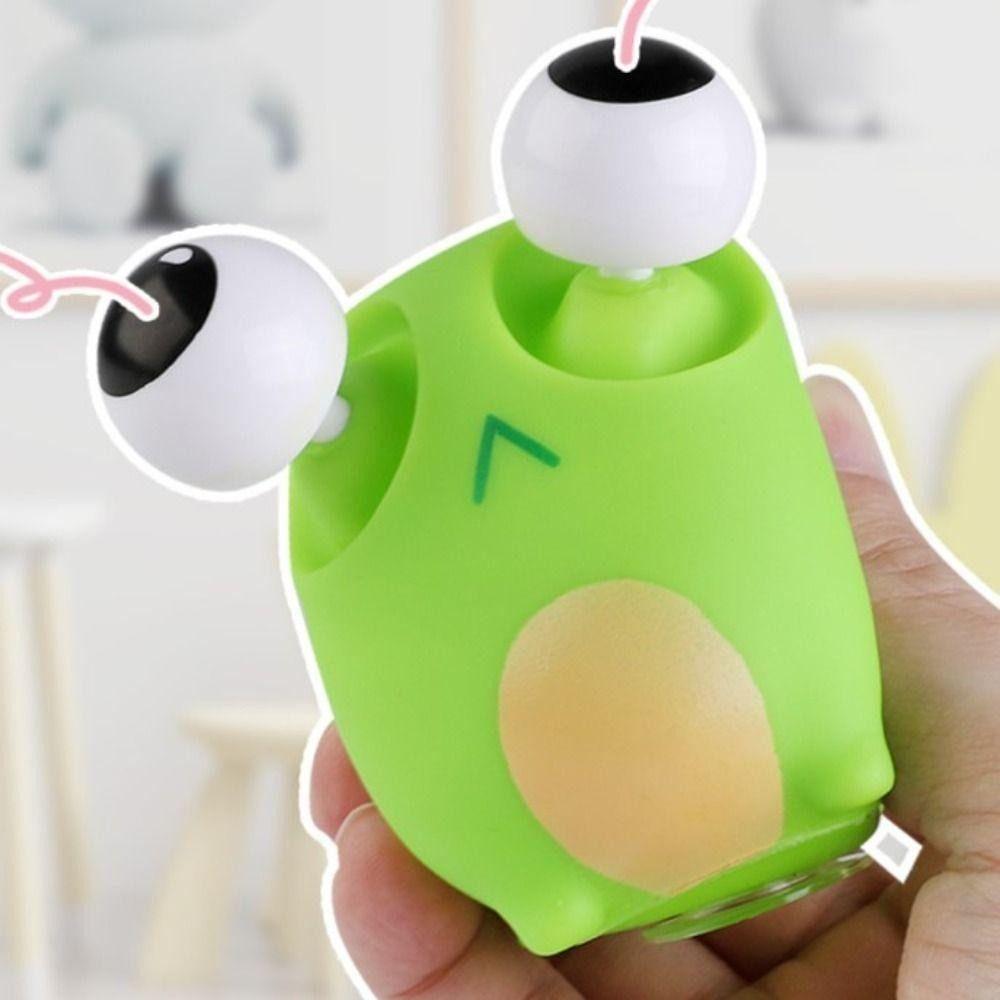 Пластиковые силиконовые игрушки с выпученными глазами, желтые, коричневые, зеленые, сжимаемые игрушки, хобби, игрушки для снятия стресса