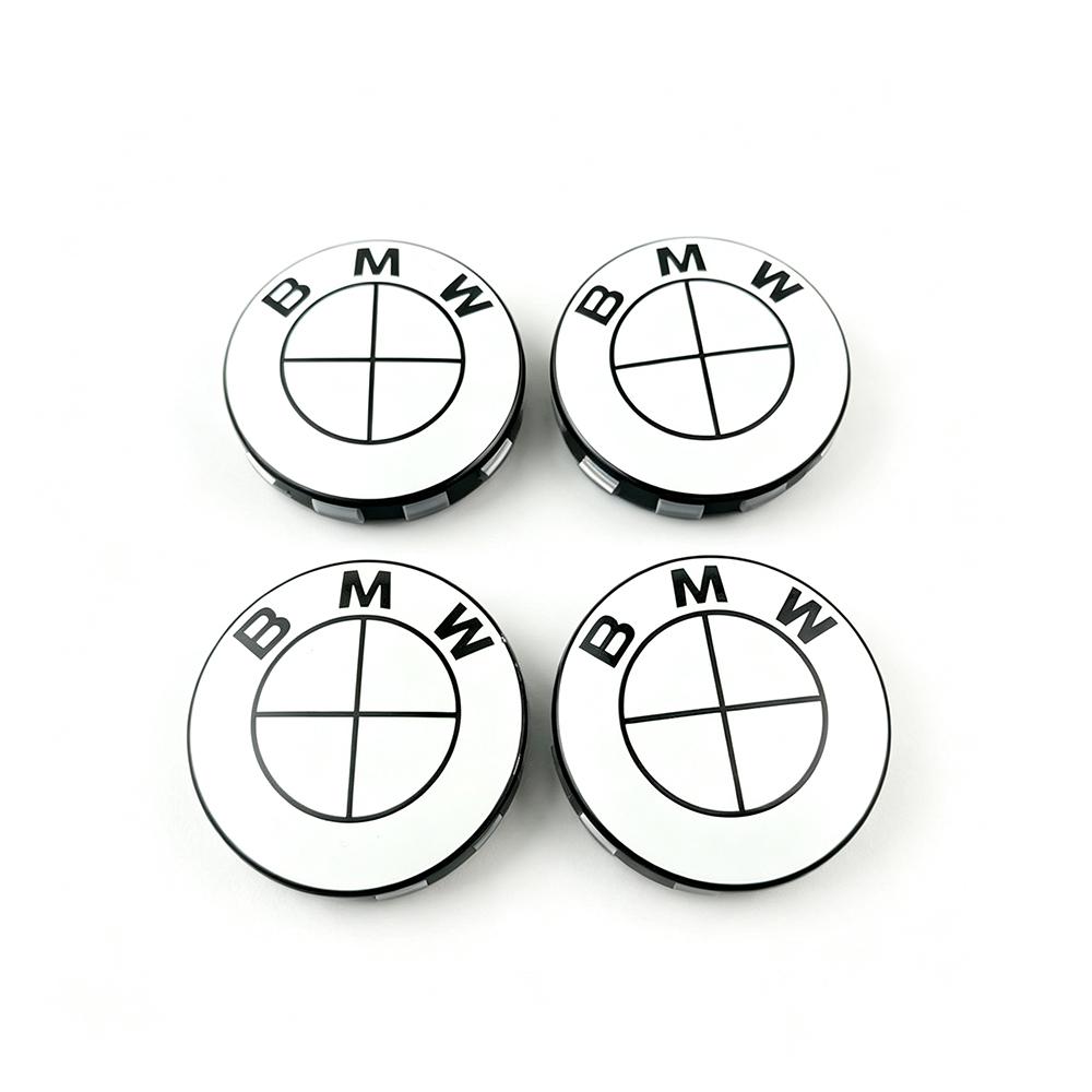 BEKV7 4pcs 56MM 68MM Car Wheel Hub Center Cap Badge For BMW X1 3 X5 E70 E71 M3 F30 F20 F10 F11 G30 E36 E46 E53 E90 E91 E60 E61 E93