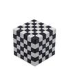 Новый шахматный кубик 2x2 3x3 4x4 5x5 6x6 Черно-белый кубик Рубика Cubo Magico Профессиональные игрушки для детей