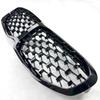 Gloss Black Front Bumper Kidney Grille Grill Racing Cover Accessories For BMW 1 Series F40 118i 128ti M135i xDrive 2019-2024
