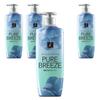 Эластиновый парфюмированный кондиционер Pure Breeze, 600 мл, 4 шт.