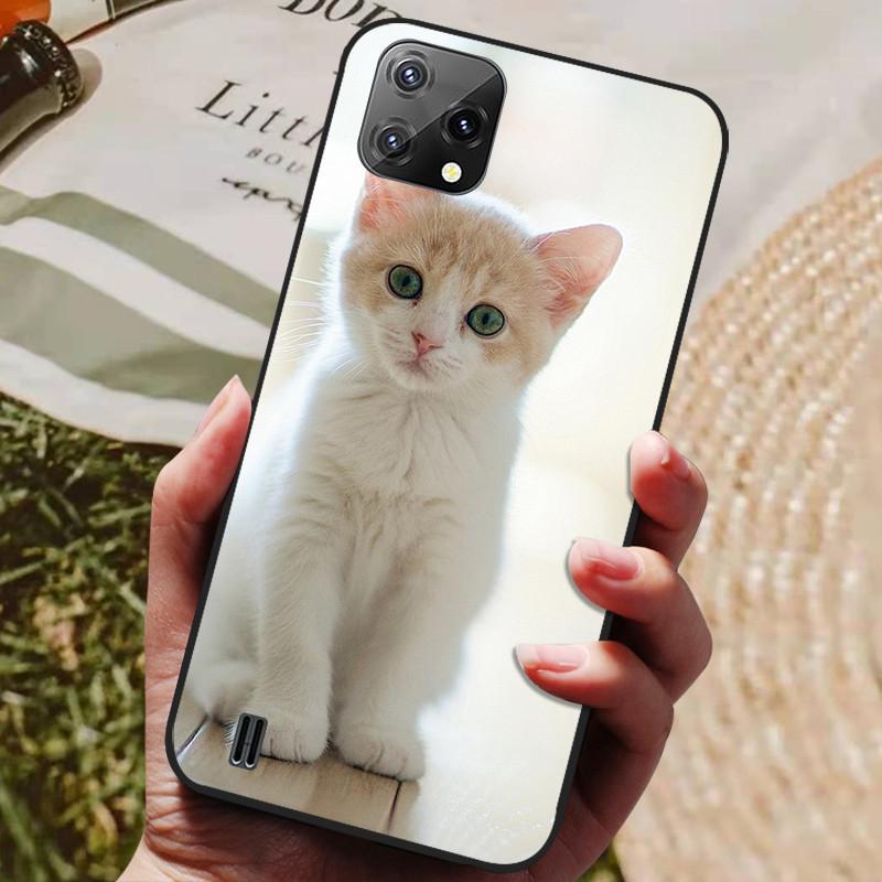 Case For Blackview Oscal C60 Coque TPU Soft Silicone Fashion Phone Funda For Oscal C60 Back C 60 Cover Case Luxury Black Bumper
