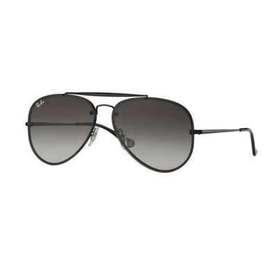 Солнцезащитные очки-бомберы RayBan с логотипом-надписью из нержавеющей стали, унисекс, парные, черные