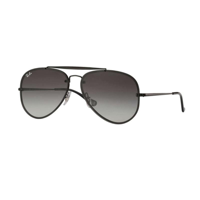 Солнцезащитные очки-бомберы RayBan с логотипом-надписью из нержавеющей стали, унисекс, парные, черные