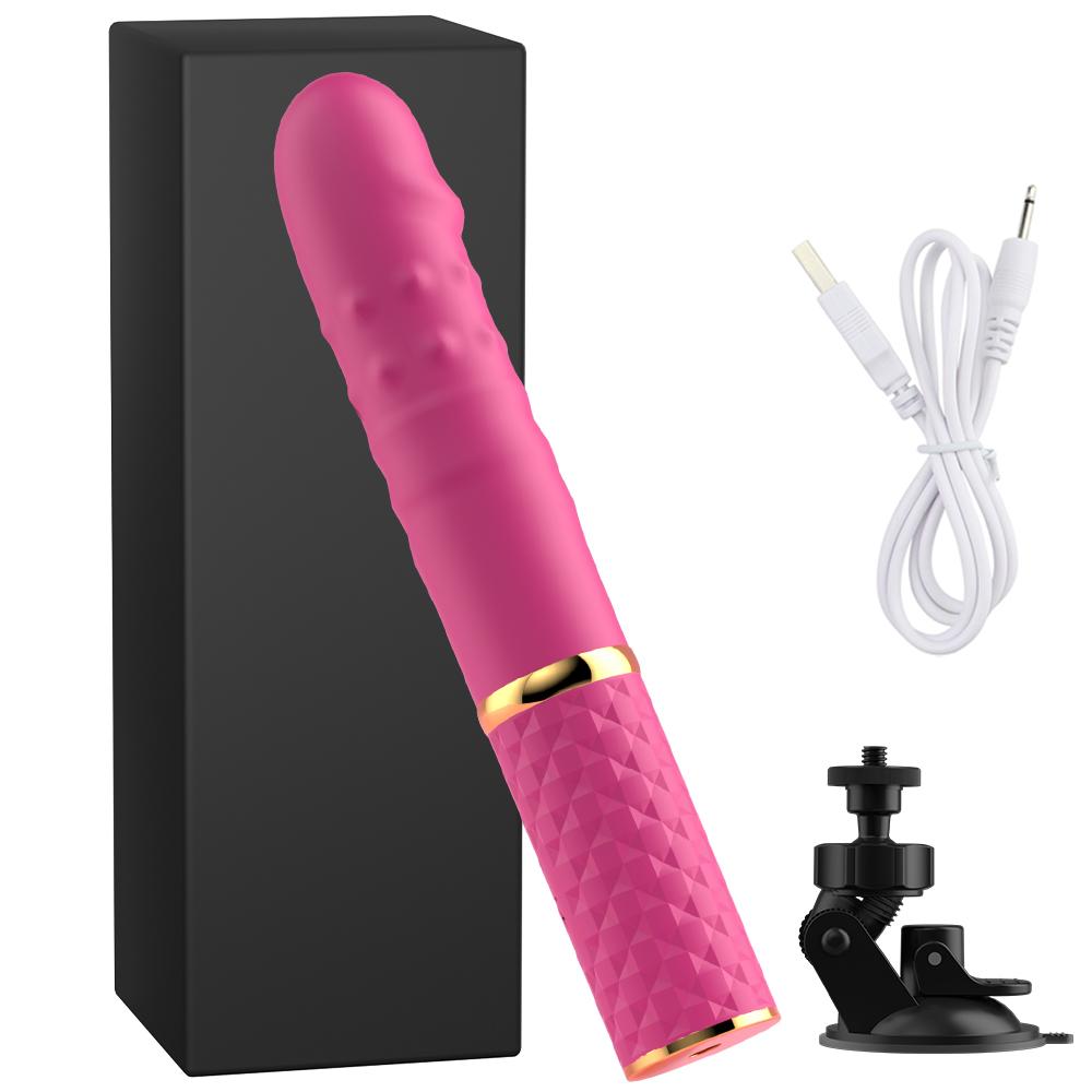 Thrusting Vibrator Dildo Sex Machines Suction Cup 10 Mode Clitoral Vagina G Spot Anal Stimulation Adult Sex Toys for Female Men