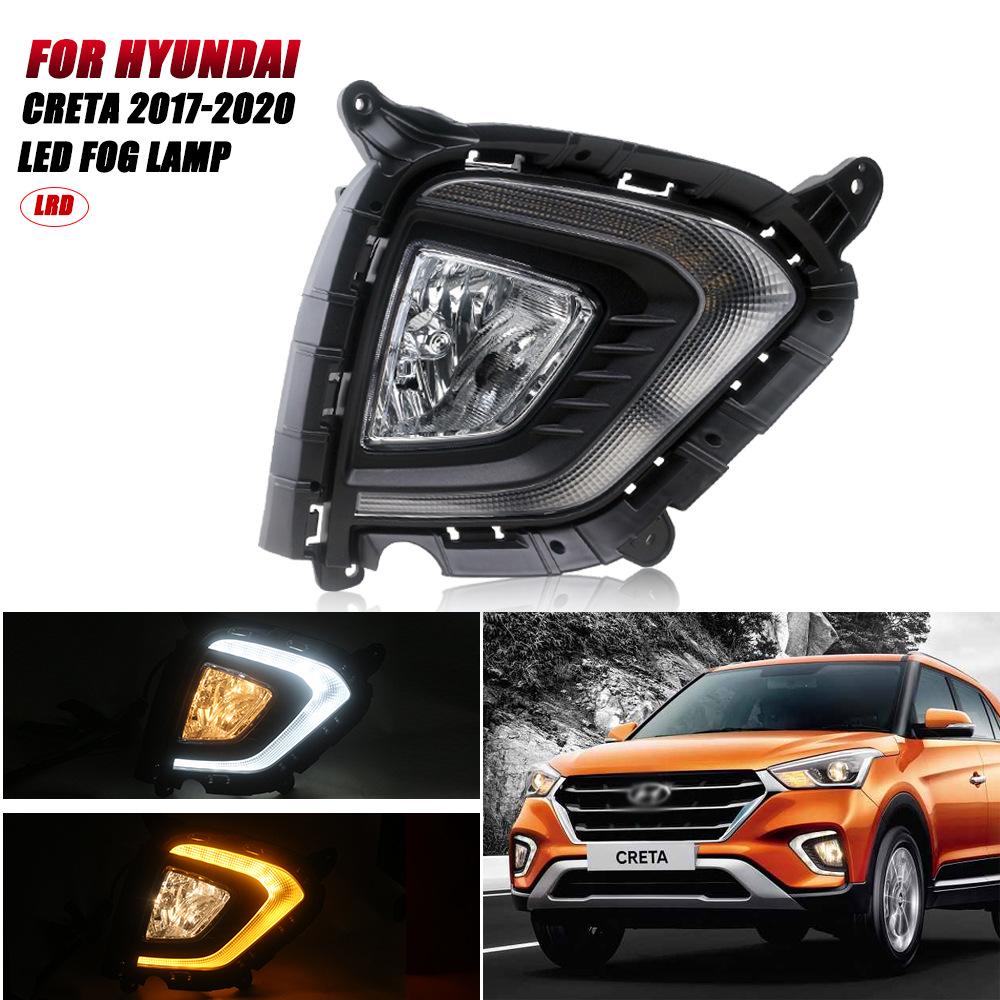 Совместимая сборка противотуманной фары для моделей Hyundai ix25/Creta 2017-2020 гг.
