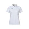 Li Ning Logo Sweat-Absorbing Breathable Pullover Polo Shirt Women Tops White APLU072-2