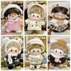 Coat Doll Clothes Dress Winter Set Cotton Doll Outfit Dress  Cotton Doll Accessories
