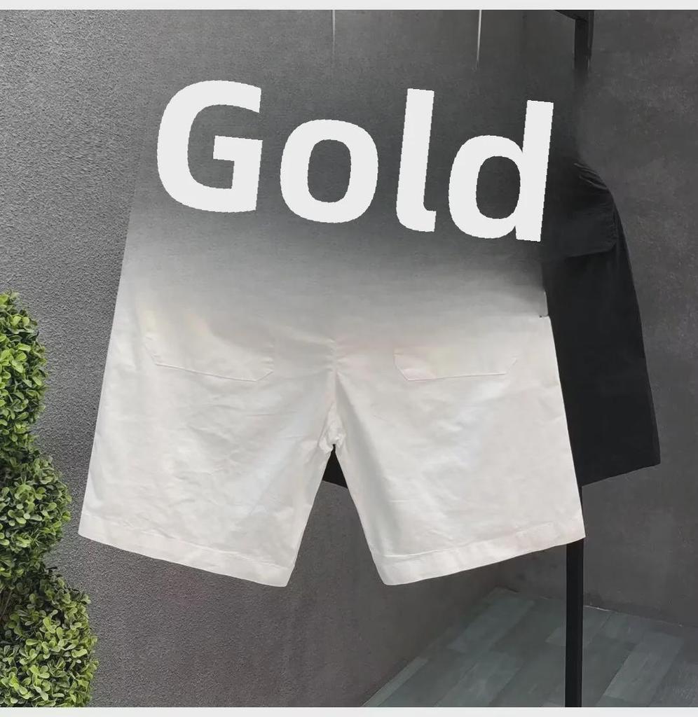 Мужские дышащие летние шорты из стираного хлопка - Свободные, прямые, универсальные для пляжа