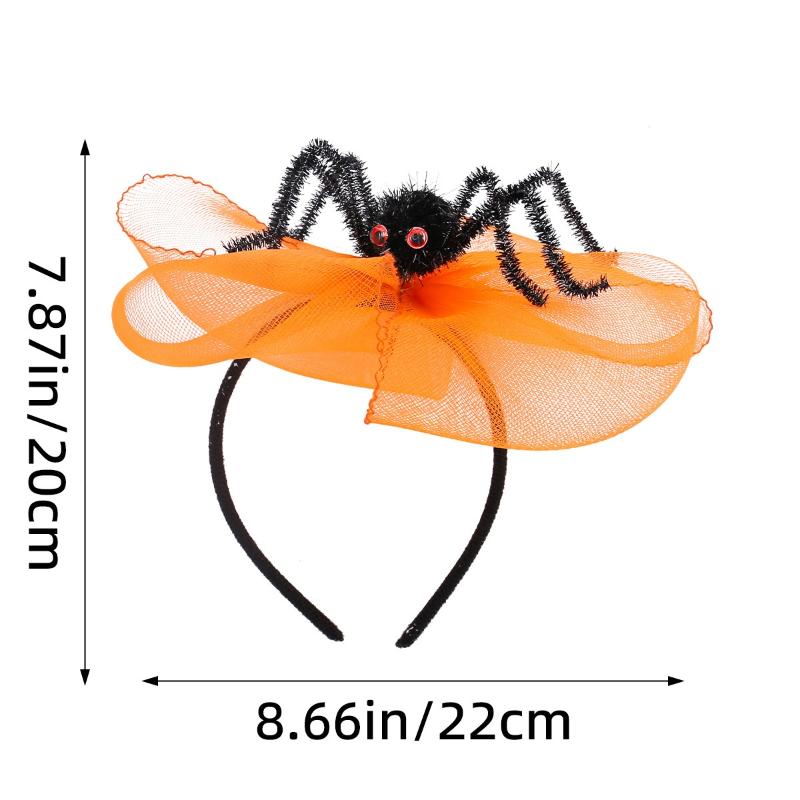 Halloween Hairband Festival Hair Band Spider Ghost Cosplay Hair Hoop DIY Masquerade Party Hair Accessories Cute Halloween Gift